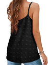 Explore More Collection - Swiss Dot Scoop Neck Cami