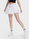 Explore More Collection - Pleated Detail Mid-Rise Waist Active Skirt