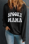 Explore More Collection - SPOOKY MAMA Graphic Sweatshirt