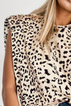 Explore More Collection - Leopard Round Neck Tank