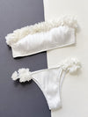 Explore More Collection - Applique Tie Back Two-Piece Bikini Set