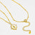 Explore More Collection - 18K Gold-Plated Spring Ring Closure Pendant Necklace