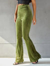 Explore More Collection - Ribbed High Waist Pants