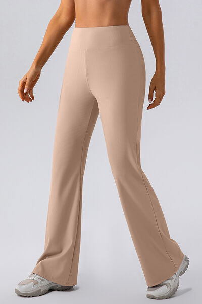 Explore More Collection - High Waist Straight Active Pants