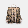 Explore More Collection - Leopard PU Leather Backpack Bag