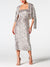 Explore More Collection - Sequin Cardigan and Straight Dress Set