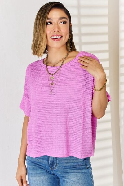Explore More Collection - Zenana Full Size Round Neck Short Sleeve T-Shirt