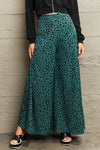 Explore More Collection - Printed Wide Leg Long Pants