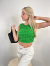 Explore More Collection - Round Neck Cropped Tank