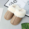 Explore More Collection - Faux Suede Center Seam Slippers