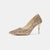 Explore More Collection - Glittered Stiletto Heel Pumps