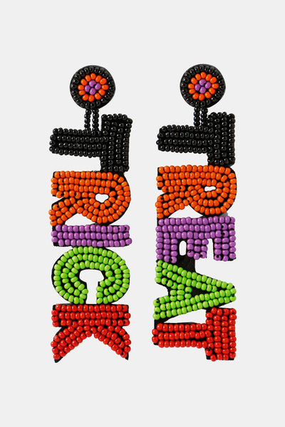 Explore More Collection - TRICK OR TREAT Beaded Dangle Earring