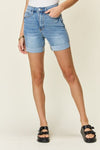 Explore More Collection - Judy Blue Full Size Tummy Control High Waist Denim Shorts