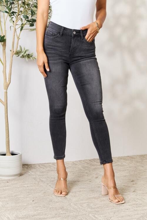 Explore More Collection - BAYEAS Cropped Skinny Jeans