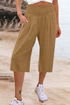 Explore More Collection - Pocketed High Waist Pants