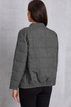 Explore More Collection - Zip Up Mock Neck Pocketed Jacket