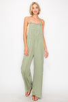 Explore More Collection - RISEN Wide Leg Tencel Overalls