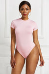 Explore More Collection - Round Neck Short Sleeve Bodysuit