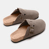 Explore More Collection - Suede Closed Toe Buckle Slide