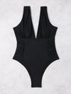 Explore More Collection - Plunge Wide Strap One-Piece Swimwear