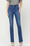 Explore More Collection - Vervet by Flying Monkey High Waist Bootcut Jeans