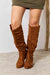 Explore More Collection - East Lion Corp Block Heel Knee High Boots