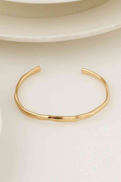 Explore More Collection - Dream Girl Hammered Cuff Bracelet