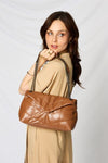 Explore More Collection - Leather Chain Handbag