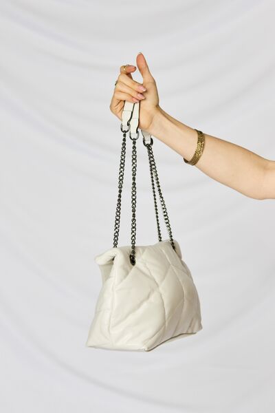 Explore More Collection - Leather Chain Handbag