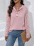 Explore More Collection - Half Button Raglan Sleeve Blouse