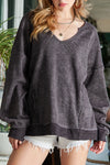 Explore More Collection - Oversize Dropped Shoulder Long Sleeve T-Shirt