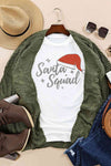 Explore More Collection - SANTA SQUAD Graphic Short Sleeve T-Shirt