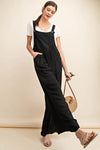 Explore More Collection - Kori America Full Size Sleeveless Ruched Wide Leg Overalls