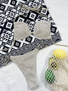 Explore More Collection - Halter Neck Fishnet Bikini Set