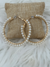 Bodhi - A Pair of 55mm Pearl Wrapped Hoops