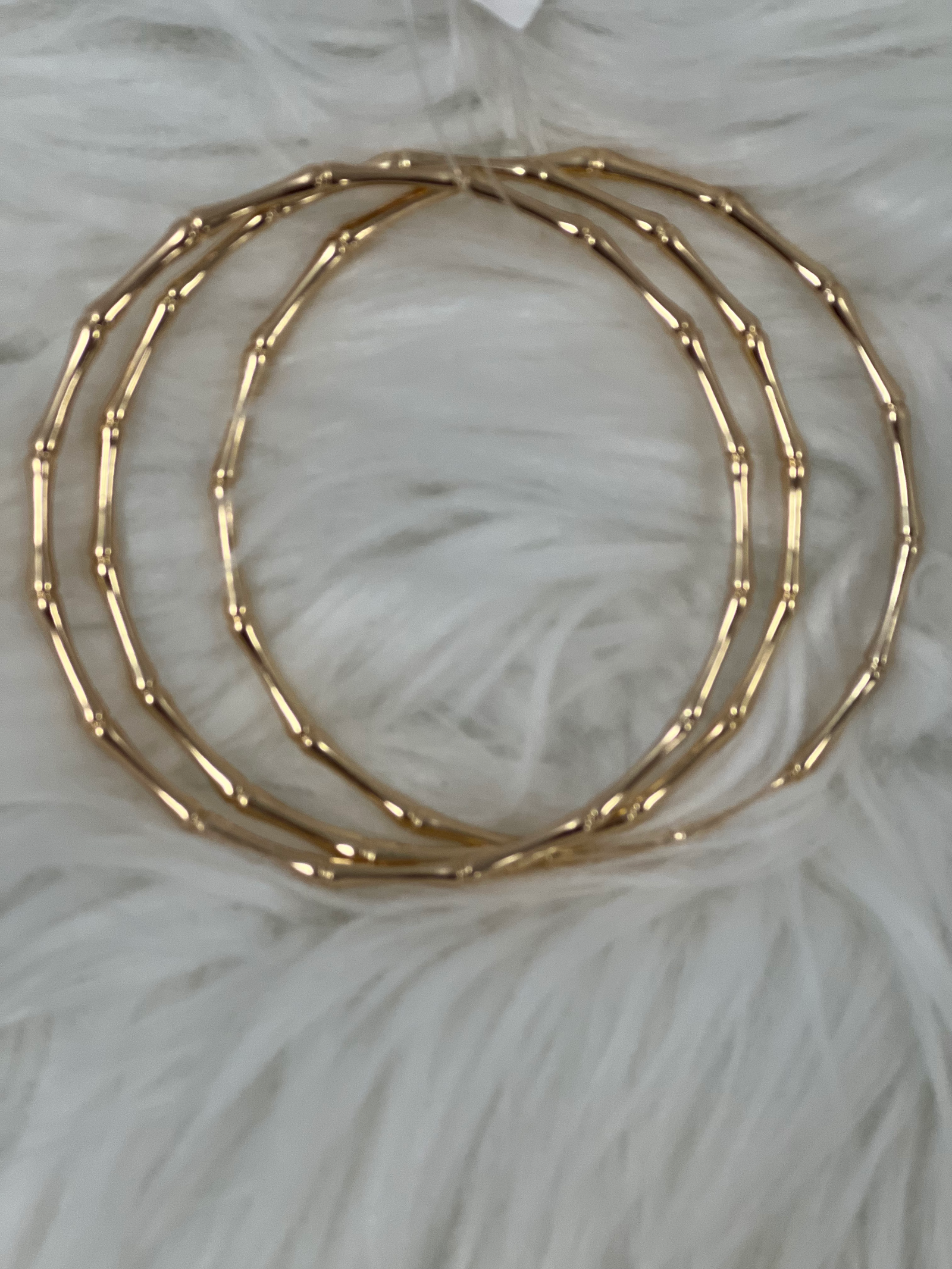 Otto - A Set of 3 Bamboo Bangles - Choose Color