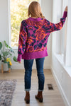 Explore More Collection - Rosie Posey Floral Sweater