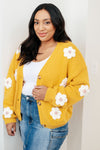 Explore More Collection - You're Enough Floral Cardigan