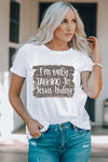 Explore More Collection - Slogan Graphic Cuffed Tee