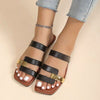 Explore More Collection - PU Leather Open Toe Sandals