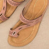 Explore More Collection - Faux Leather Open Toe Sandals