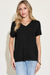 Explore More Collection - Basic Bae Full Size V-Neck High-Low T-Shirt