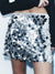 Explore More Collection - Sequin Mid-Rise Waist Skirt