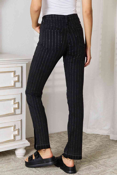 Explore More Collection - Kancan Striped Pants with Pockets