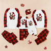 Explore More Collection - LOVE Graphic Top and Plaid Pants Set