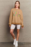 Explore More Collection - Simply Love Full Size I HATE WINTER Dropped Shoulder Sweatshirt