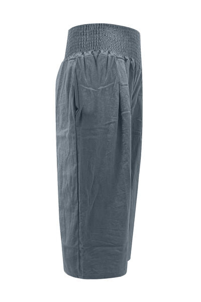 Explore More Collection - Pocketed High Waist Pants