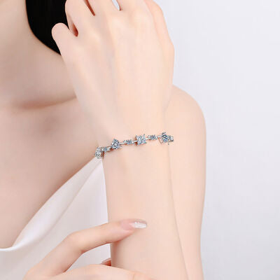 Explore More Collection - 6.2 Carat Moissanite 925 Sterling Silver Bracelet