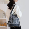 Explore More Collection - Leopard PU Leather Backpack Bag