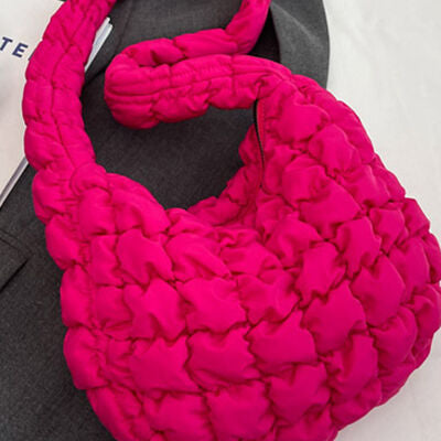 Explore More Collection - Quilted Shoulder Bag